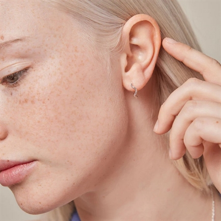 Enamel - Holly Small øreringe i sølv